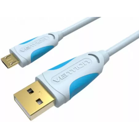 Купить кабель интерфейсный USB 2.0 Vention AM/micro B в Москве, смотреть цены VAS-A04-S025 в интернет-магазине goldbyte.ru