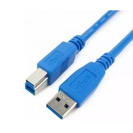 Купить кабель интерфейсный USB 3.0 Cablexpert AM/BM в Москве, смотреть цены CCP-USB3-AMBM-6 в интернет-магазине goldbyte.ru