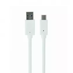 Купить кабель интерфейсный USB 3.0 Cablexpert CCP-USB3-AMCM-1M-W в Москве, смотреть цены  в интернет-магазине goldbyte.ru