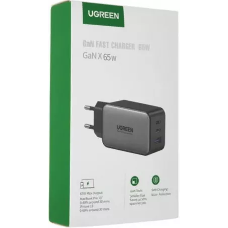 Купить зарядное устройство сетевое UGreen CD244 в Москве, узнать цены 10335_ в интернет-магазине goldbyte.ru | 970643