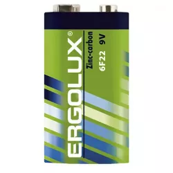 Купить батарейка Ergolux 6F22SR1 в Москве, смотреть цены Ergolux 12443 в интернет-магазине goldbyte.ru