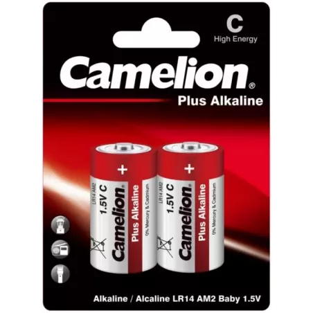 Купить батарейка Camelion LR14-BP2 в Москве, смотреть цены  в интернет-магазине goldbyte.ru