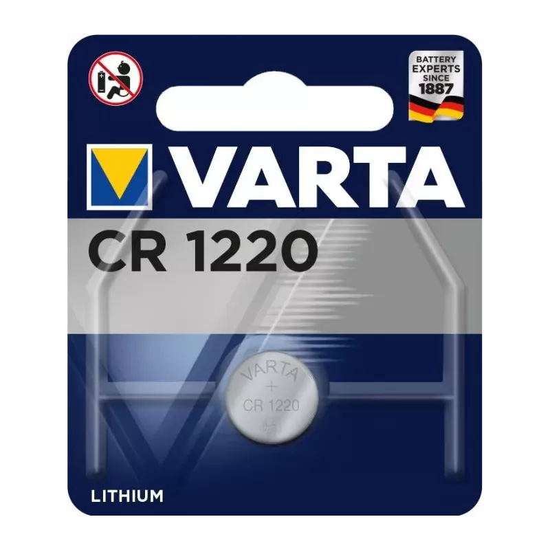 Купить батарейка Varta ELECTRONICS CR1220 в Москве, смотреть цены 06220101401 в интернет-магазине goldbyte.ru