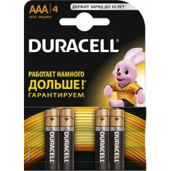 Купить батарейка Duracell LR03 Basic в Москве, смотреть цены LR03-4BL Basic в интернет-магазине goldbyte.ru