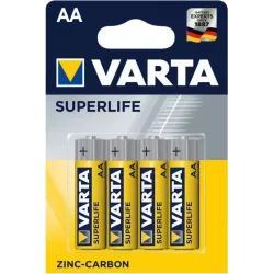 Купить батарейка Varta SUPERLIFE R6 AA в Москве, смотреть цены 02006101414 в интернет-магазине goldbyte.ru
