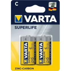 Купить батарейка Varta SUPERLIFE R14 C в Москве, смотреть цены 02014101412 в интернет-магазине goldbyte.ru