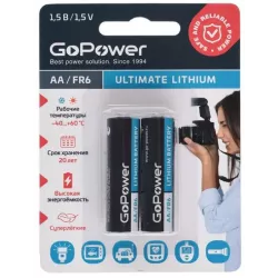 Купить батарейка GoPower FR6 в Москве, смотреть цены 00-00026733 в интернет-магазине goldbyte.ru