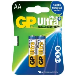 Купить батарейка GP Ultra Plus Alkaline 15AUP LR6 в Москве, смотреть цены 15AUP-2CR2 в интернет-магазине goldbyte.ru