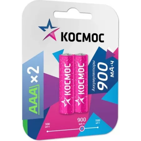 Купить аккумулятор Космос KOCR03NIMH(900MAH) в Москве, смотреть цены  в интернет-магазине goldbyte.ru