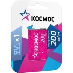 Купить аккумулятор Космос KOCNI-MH6F22(200mAh) в Москве, смотреть цены  в интернет-магазине goldbyte.ru