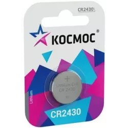 Купить батарейка Космос CR2430 в Москве, смотреть цены KOCR24301BL в интернет-магазине goldbyte.ru