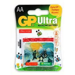 Купить батарейка GP Ultra Alkaline 15AU LR6 в Москве, смотреть цены 15AUGL-2CR4 в интернет-магазине goldbyte.ru