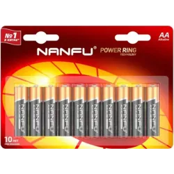 Купить батарейка Nanfu LR6 10B в Москве, смотреть цены LR6 10B Nanfu в интернет-магазине goldbyte.ru
