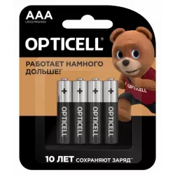 Купить батарейка OPTICELL BASIC LR03 BL4 в Москве, смотреть цены  в интернет-магазине goldbyte.ru