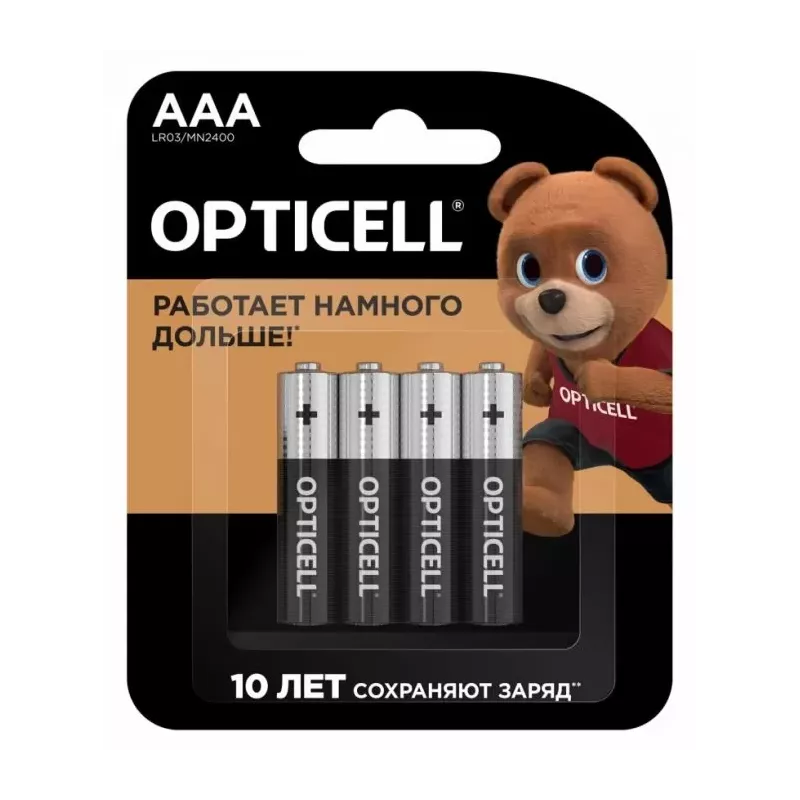 Купить батарейка OPTICELL BASIC LR03 BL4 в Москве, смотреть цены  в интернет-магазине goldbyte.ru