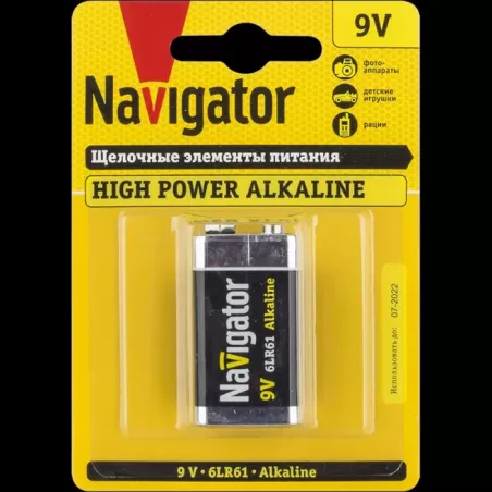 Купить батарейка Navigator NBT-NE-6LR61-BP1 в Москве, смотреть цены 94 756 в интернет-магазине goldbyte.ru