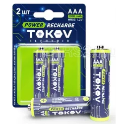 Купить аккумулятор TOKOV ELECTRIC TKE-NMA-HR03/B2 в Москве, смотреть цены  в интернет-магазине goldbyte.ru