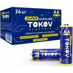 Купить батарейка TOKOV ELECTRIC TKE-ALS-LR6/C24 в Москве, смотреть цены  в интернет-магазине goldbyte.ru