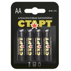 Купить батарейка Старт LR6-BL8 N в Москве, смотреть цены  в интернет-магазине goldbyte.ru