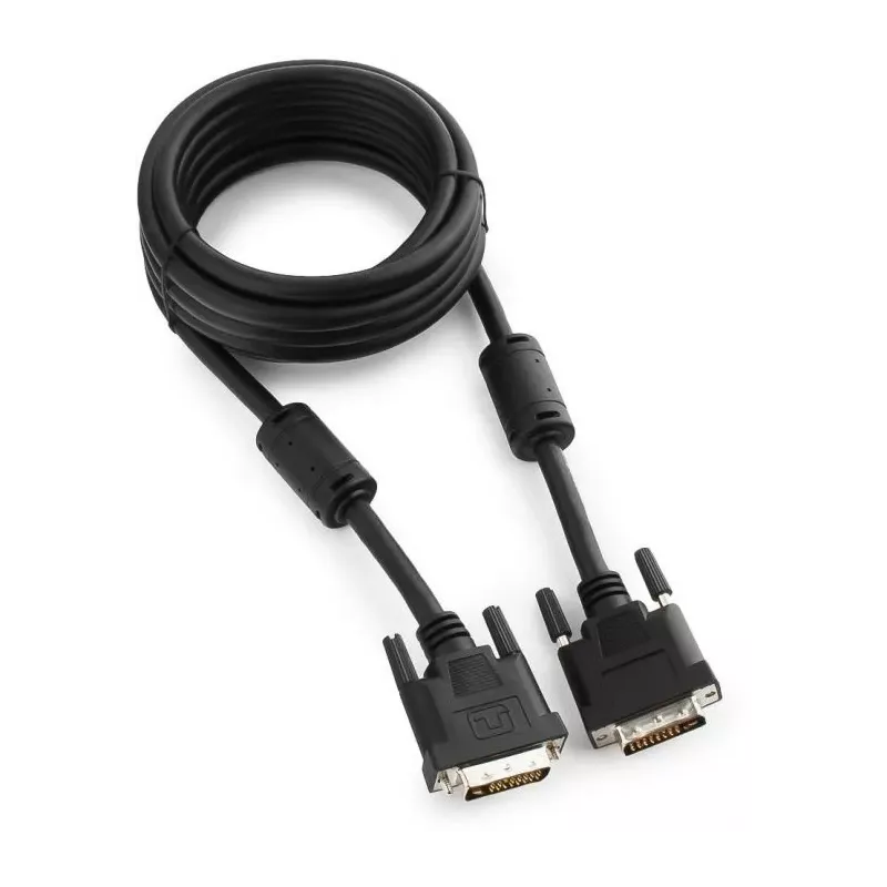 Купить кабель интерфейсный DVI-DVI Cablexpert CC-DVIL-BK-6 в Москве, смотреть цены  в интернет-магазине goldbyte.ru
