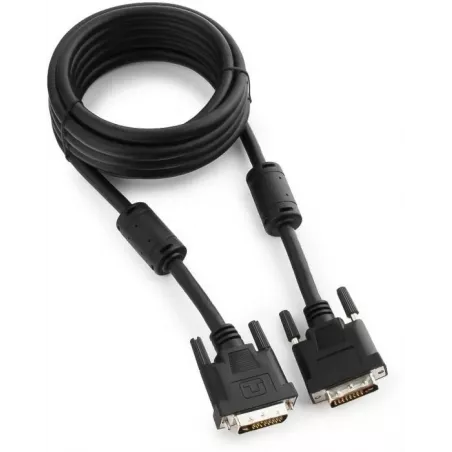 Купить кабель интерфейсный DVI-DVI Cablexpert CC-DVIL-BK-6 в Москве, смотреть цены  в интернет-магазине goldbyte.ru