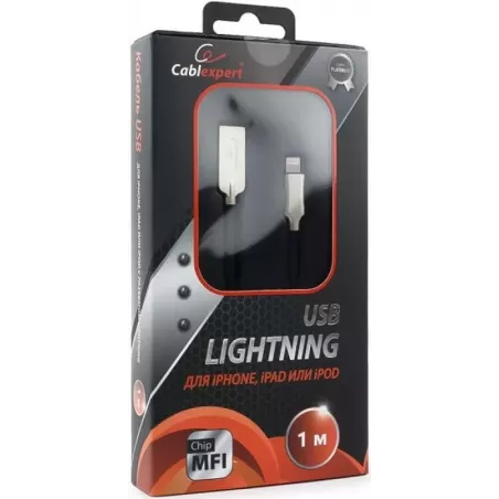 Купить кабель интерфейсный USB 2.0 Cablexpert CC-P-APUSB02Bk-1M в Москве, смотреть цены  в интернет-магазине goldbyte.ru