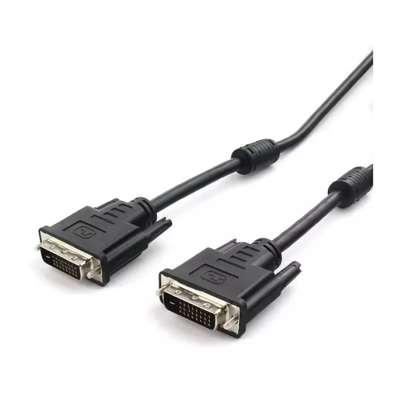 Купить кабель интерфейсный DVI-DVI Cablexpert CC-DVI2L-BK-6 в Москве, смотреть цены  в интернет-магазине goldbyte.ru