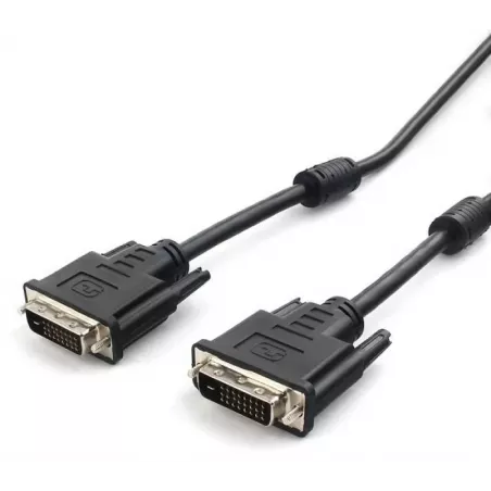 Купить кабель интерфейсный DVI-DVI Cablexpert CC-DVI2L-BK-10M в Москве, смотреть цены  в интернет-магазине goldbyte.ru