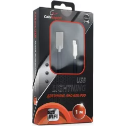 Купить кабель интерфейсный USB 2.0 Cablexpert CC-P-APUSB02Bl-1M в Москве, смотреть цены  в интернет-магазине goldbyte.ru