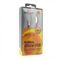 Купить кабель интерфейсный USB 2.0 Cablexpert CC-G-mUSB01R-3M в Москве, смотреть цены  в интернет-магазине goldbyte.ru