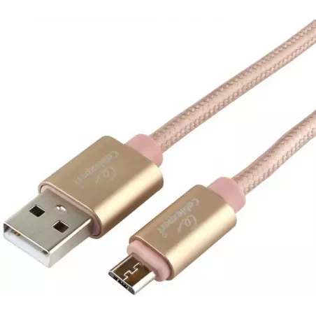 Купить кабель интерфейсный USB 2.0 Cablexpert CC-U-mUSB01Gd-1.8M в Москве, смотреть цены  в интернет-магазине goldbyte.ru