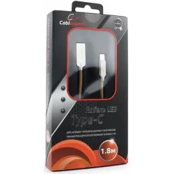 Купить кабель интерфейсный USB 2.0 Cablexpert CC-P-USBC02Gd-1.8M в Москве, смотреть цены  в интернет-магазине goldbyte.ru