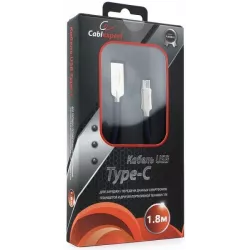 Купить кабель интерфейсный USB 2.0 Cablexpert CC-P-USBC02Bl-1.8M в Москве, смотреть цены  в интернет-магазине goldbyte.ru