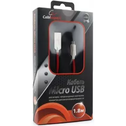 Купить кабель интерфейсный USB 2.0 Cablexpert CC-P-mUSB02R-1.8M в Москве, смотреть цены  в интернет-магазине goldbyte.ru