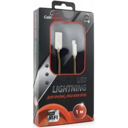 Купить кабель интерфейсный USB 2.0 Cablexpert CC-P-APUSB02Gd-1M в Москве, смотреть цены  в интернет-магазине goldbyte.ru