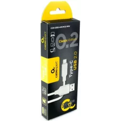 Купить кабель интерфейсный USB 2.0 Cablexpert CCB-USB2-AMCMO2-1MW в Москве, смотреть цены  в интернет-магазине goldbyte.ru