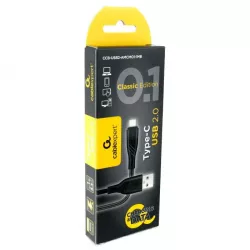 Купить кабель интерфейсный USB 2.0 Cablexpert CCB-USB2-AMCMO1-1MB в Москве, смотреть цены  в интернет-магазине goldbyte.ru