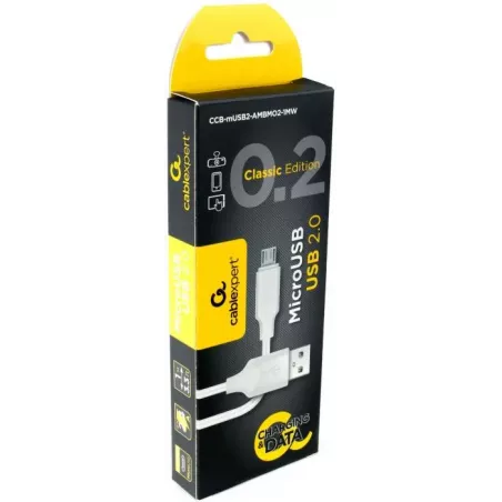 Купить кабель интерфейсный USB 2.0 Cablexpert CCB-mUSB2-AMBMO2-1MW в Москве, смотреть цены  в интернет-магазине goldbyte.ru