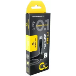 Купить кабель интерфейсный USB 2.0 Cablexpert CCB-mUSB2-AMBMO1-1MB в Москве, смотреть цены  в интернет-магазине goldbyte.ru