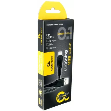 Купить кабель интерфейсный USB 2.0 Cablexpert CCB-USB-AMAPO1-1MB в Москве, смотреть цены  в интернет-магазине goldbyte.ru