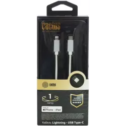 Купить кабель интерфейсный Cactus CS-LG.USB.C-1 в Москве, смотреть цены  в интернет-магазине goldbyte.ru