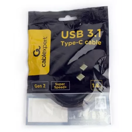 Купить кабель интерфейсный Cablexpert CCP-USB3.1-CMCM2-1.8M в Москве, смотреть цены  в интернет-магазине goldbyte.ru