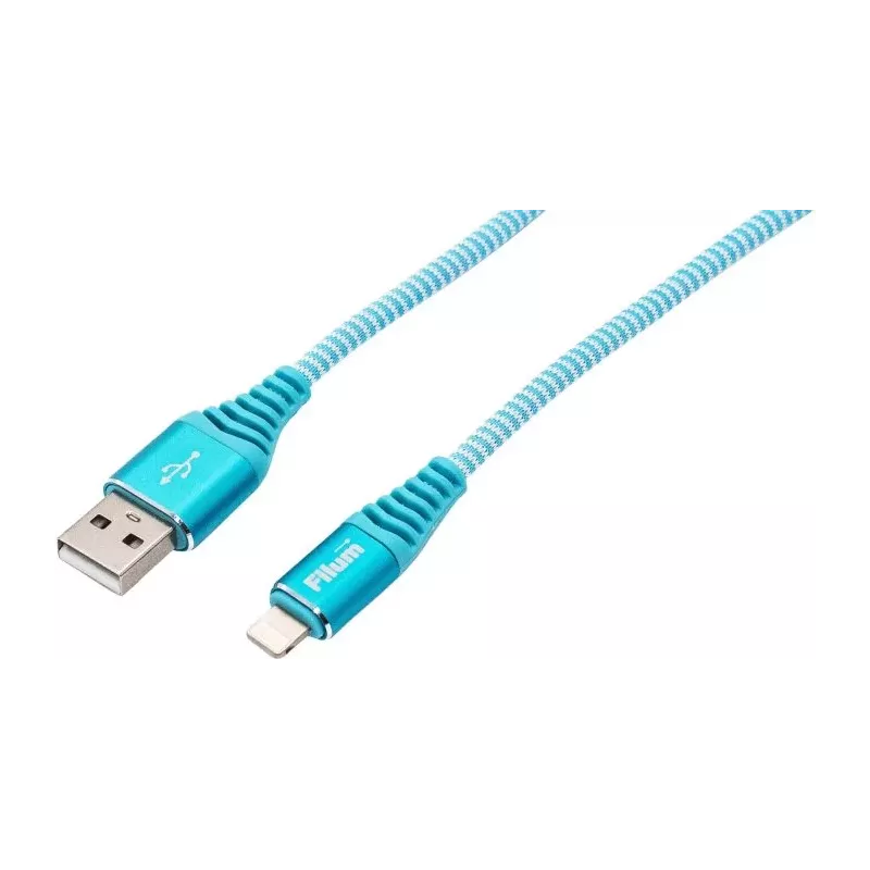 Купить кабель интерфейсный USB 2.0 Filum FL-CPro-U2-AM-LM-1M-BL1 в Москве, смотреть цены  в интернет-магазине goldbyte.ru