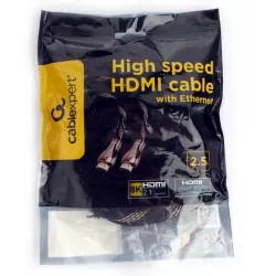 Купить кабель HDMI Cablexpert CCP-HDMI8K-2.5M в Москве, смотреть цены  в интернет-магазине goldbyte.ru