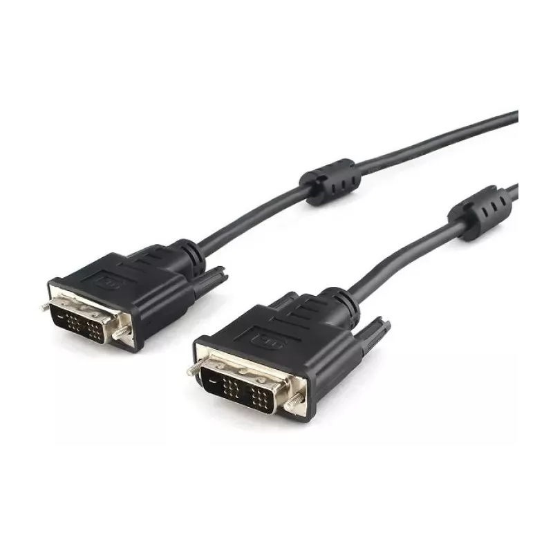 Купить кабель интерфейсный DVI-DVI Cablexpert CC-DVIL-BK-10 в Москве, смотреть цены  в интернет-магазине goldbyte.ru