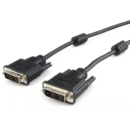 Купить кабель интерфейсный DVI-DVI Cablexpert CC-DVIL-BK-10 в Москве, смотреть цены  в интернет-магазине goldbyte.ru