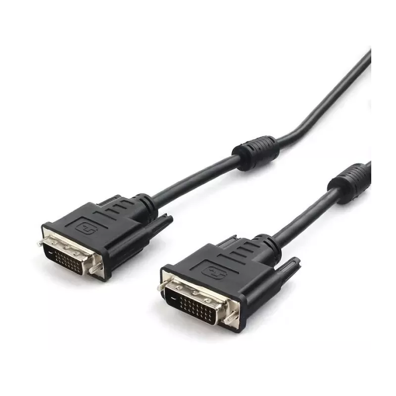 Купить кабель интерфейсный DVI-DVI Cablexpert CC-DVI2L-BK-10 в Москве, смотреть цены  в интернет-магазине goldbyte.ru
