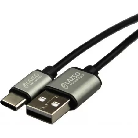 Купить кабель интерфейсный USB 2.0 LAZSO WU-206(1,5m, 3А) в Москве, смотреть цены  в интернет-магазине goldbyte.ru
