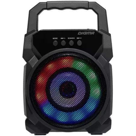 Купить портативная акустика 1.0 Digma D-PS1500 в Москве, смотреть цены SP1500B в интернет-магазине goldbyte.ru