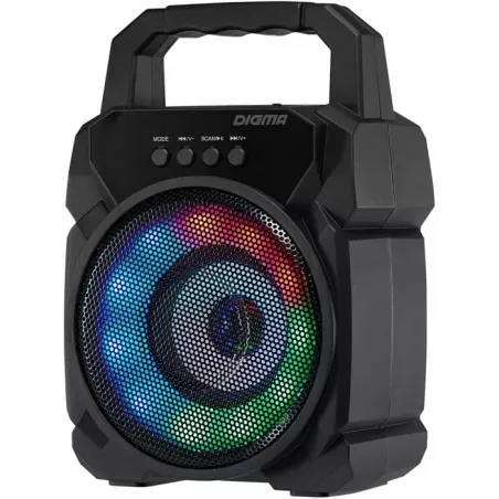 Купить портативная акустика 1.0 Digma D-PS1500 в Москве, смотреть цены SP1500B в интернет-магазине goldbyte.ru